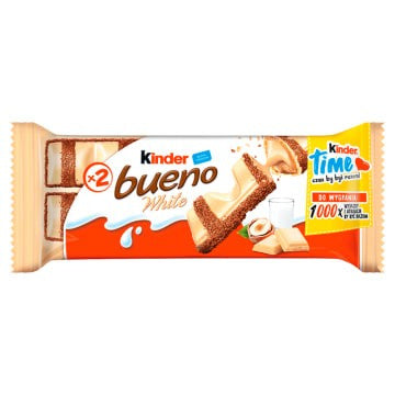 Baton Kinder Bueno White 39G