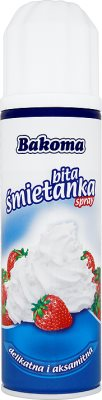 Bita śmietanka w sprayu Bakoma250G