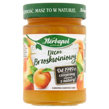 Dżem Herbapol Brzoskwiniowy 280G