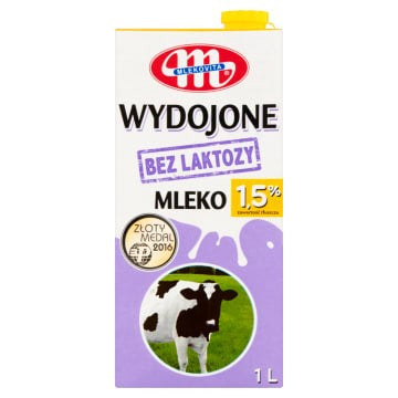 Mleko Wydojone Bez Laktozy 1,5% 1L