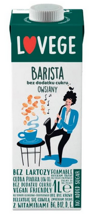 Napój Owsiany Lovege BARISTA 1L
