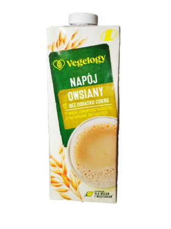 Napój Owsiany Vegelogy 1l Lewiatan