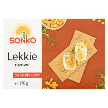 Pieczywo Lekkie Sonko Razowe 170G