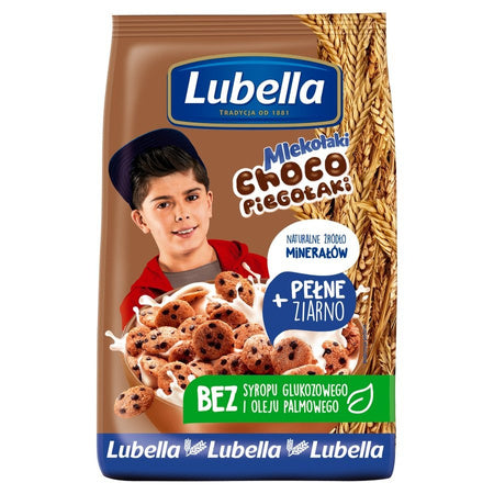 Płatki Mlekołaki Choco Piegołaki Lubella 250G
