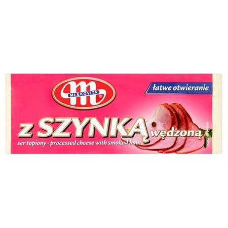 Ser Topiony Mlekovita z Szynką 100G