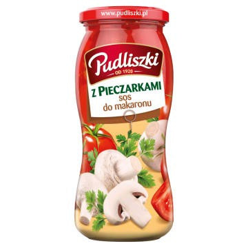Sos do makaronu z pieczarkami Pudliszki 500g
