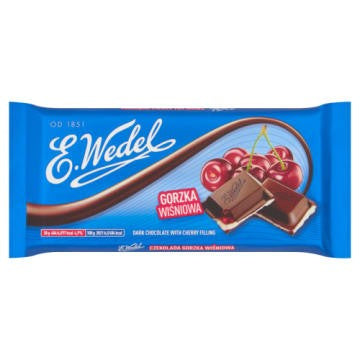 Czekolada Wedel Gorzka Wiśniowa 100G