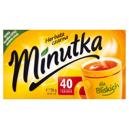 Herbata Minutka Czarna 56G (40 torebek)