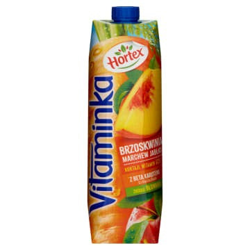 Hortex Vitaminka Jabłko-Marchew-Brzoskwinia 1L