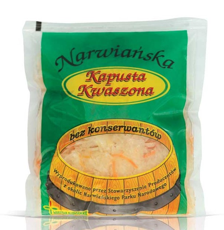 Kapusta Kiszona Narwiańska 1KG Folia