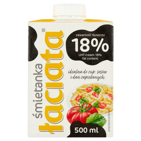 Łaciata Śmietanka 18% 0,5L