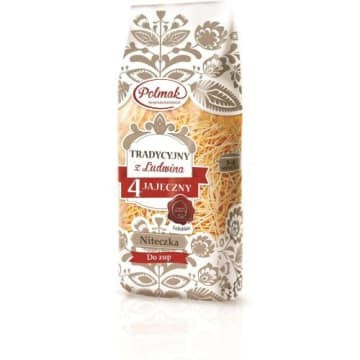 Makaron Polmak Tradycyjny 4-Jajeczny Niteczka 250G