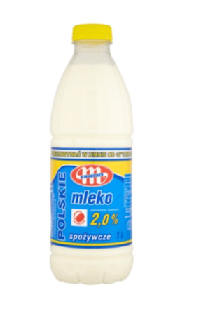Mleko Polskie Mlekovita 2% 1L