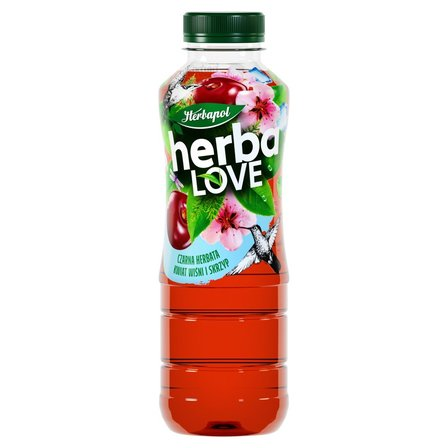 Napój Herbalove Czarna Herbata, Kwiat Wiśni i Skrzyp 0,5L