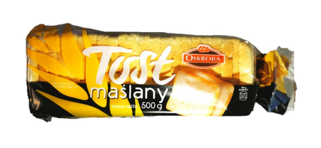 Pieczywo Tost maślany 500g Oskroba