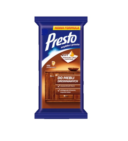 Ściereczki do mebli Presto 55 szt.